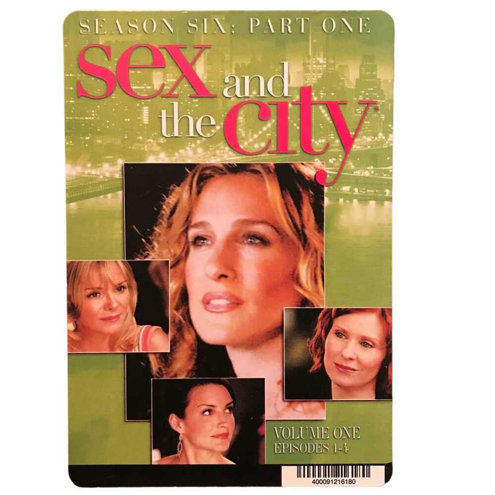 Mini Movie Poster - Sex & The City - Green Art Home Office Decor Fits A5 Frame